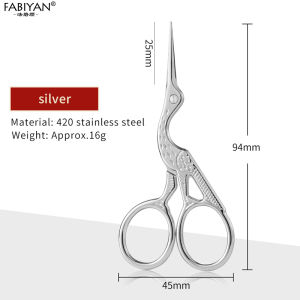 Eyebrow Scissor Nose Hair Trimmer Stainless Steel Eyebrow Trimmer Beard Trimmer Nose Hair Cutter Beauty Tools