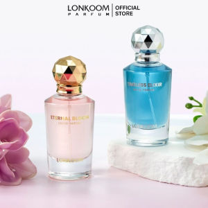 LONKOOM Minyak Wangi ETERNAL BLOOM/TIMELESS ELIXIR Perfume EDP tahan lama Gift Floral (50ml)