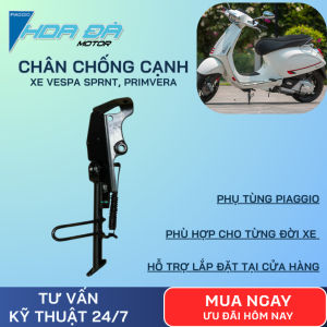 Chân Chống Cạnh Xe Vespa Sprint Primavera Chuẩn Zin Theo Xe Chắc Chắn Bền Bỉ Dễ Lắp Đặt