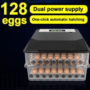 【UPGRADE】Egg Incubator Fully Automatic Egg Incubator Intelligent Digital Hatcher Brooder with Temper