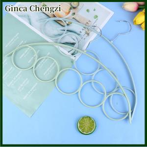 Ginca ที่แขวนผ้าพันคอ1ชิ้นสำหรับผ้าพันคอพลาสติกวงกลมคอผูกผ้าพันคอแขวน Organizer