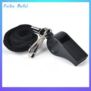 [Feibe Befei] Football Soccer Referee Plastic Whistle Lanyard Emergency Loud Sound