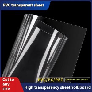 pvc Transparent Plastic Board Hard Cut Thin Plate Photo Frame Film Dustproof Baffle Processing Material