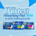 Modess All Night Ultra Thin Extra Long with Wings Sanitary Napkin 10s - Med-Heavy Flow,Thin Pad. 