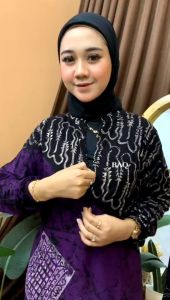 Gamis Rayon Twill Cap Malaman Busui Jumbo Dress Wanita Remaja Muslim Terbaru Terlaris Batik Pekalongan