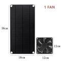 Solar Exhaust Fan Air Extractor Ventilator Air Farm Fan Dual Fan Solar ...