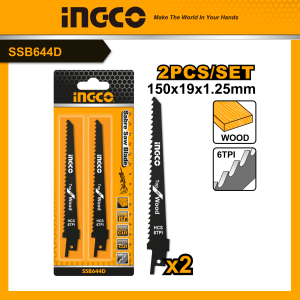 INGCO SSB644D Bộ lưỡi cưa kiếm