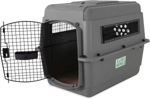PETMATE SKY KENNEL VAULT DOOR 36" 22-31kg #400 กรงเดินทางพลาสติก สำหรับขึ้นเครื่องบินรุ่น Made in the USA