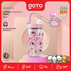Goto Uni x Lotso Bottle Aesthetic Tumbler Botol TempatMinumAnak