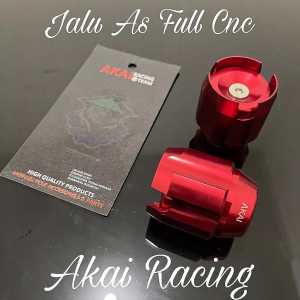 Jalu As Roda Akai Racing Jalu As Roda Depan dan Belakang Full Cnc Full Warna Universal Semua Motor