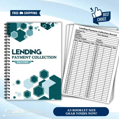 Loan Lending Payment Collection Record Book – Tracker for Small Lenders & Businesses