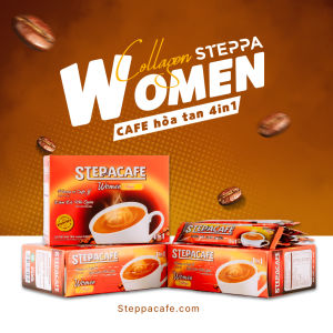 Cà phê hòa tan 4-in-1 COLLAGEN. Hộp 15 gói