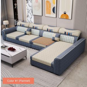 Fabric Modern Sofa Modern Luxury Design HDB Condo Landed Custom All Sizes Professional Delivery