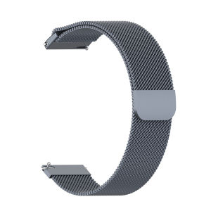 Zionia 20mm 22mm Milanese Loop Stainless Steel Metal Wrist Band Watch Strap for Amazfit GTR GTS 4 3 2 2E Mini 47mm 42mm Limited Bip 6 5 Unity U Pro S Lite Active Max Cheetah Square Round Stratos + Balance Pace 2S COROS APEX 46mm Smart Watch Accessories