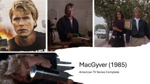 128GB USB Flash Drive with  MACGYVER 1985 Season 6 & Season 7 BluRay Quality Collection American TV Series with English Subtitle & Free Surprise Gifts