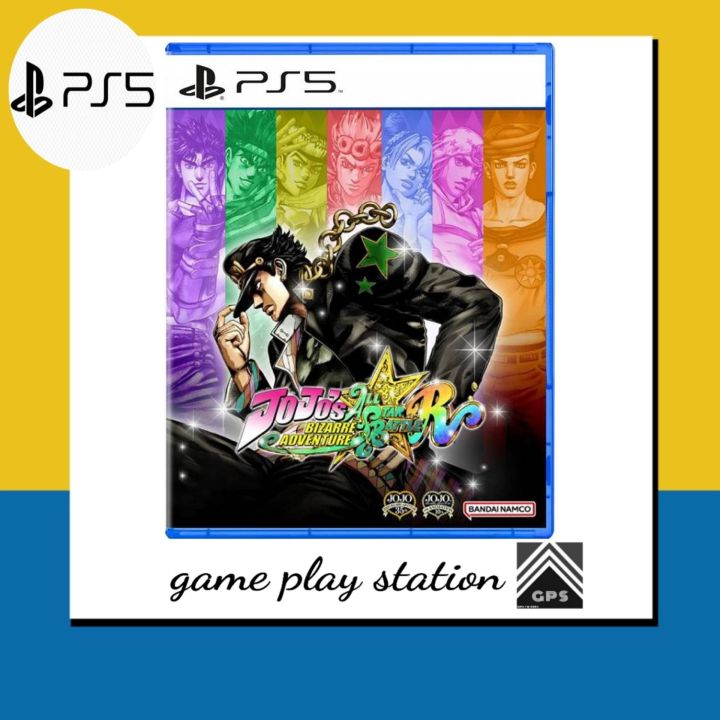 Jeu PS5 Jojo’s Bizarre Adventure All-Stars Battle R – Version Française 2022, Multijoueur Et Ultra HD