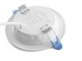 Decovolt 9watts 9000k LED Downlight Recessed Pin Lights Panel Ceiling Lights Home Decor Lighting Monochrome concealed panel downlight. 