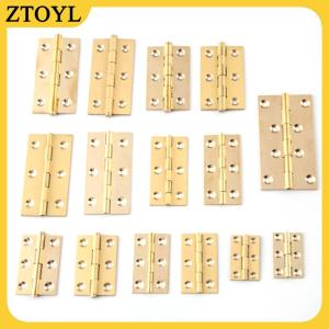 ZTOYL Bản lề thu nhỏ bằng đồng nguyên chất bản lề đồng thau bản lề nhỏ bằng đồng