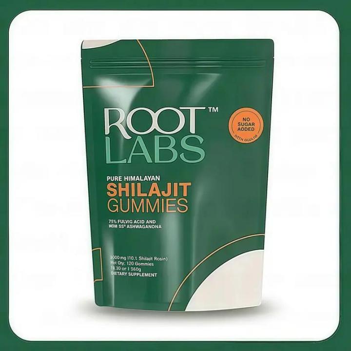 [3 packs]Root Labs 10-in-1 Alpha Shilajit Gummies – 4000mg Himalayan ...