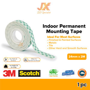 3M SCOTCH Permanent Double Sided Tape Mounting Tape Adhesive Tape Double Side Tape Indoor Outdoor