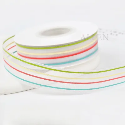 Super Cute Sheer RibbonColorful Korean Ribbonsfor BouquetHair BowGift WrapFestival Party Decor