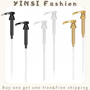 YINSI 1PC Syrup Pumps Dispenser Replacement Sauce Pressure Nozzle Bottle Pump Containe