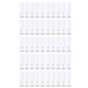 50Pcs 1ml Glass Sample Bottles Leakproof Portable Refillable Mini Atomizer Sprayer Bottles With Funnel Dispenser