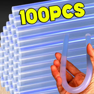 【COD】100PCS Hot Melt Glue Stick (7mm x 200mm) for DIY Art Clear Glue Gun Glue
