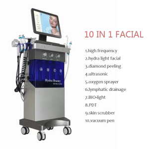 14 In 1Hydro Microdermabrasion Oxygen Jet Aqua Facials Skin Care Cleaning Hydra Dermabrasion Facial Machine