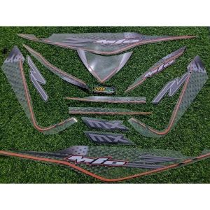 Striping Stiker Mio Soul MX Transparan  Lis Simple Racing Varian Warna Sudah Dicutting - SMSL-UV - GSI