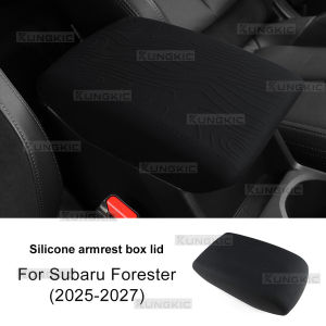 For Subaru Forester 6th Gen 2025-2027 Car Silicone Armrest Cover Interior Accessories