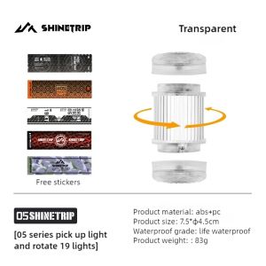 CampBoost SHINETRIP 19 Light Lamp Led Light Lantern Light Lampu Camping Light Night Lamp Camping