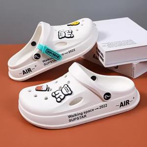 [Free Shipping] Summer Eva WomenS Fashion Outdoor Sandals Flat-Soled Non-Slip With A Closed-Toe Design And A Height-Increasing Effect Available For Wholesale