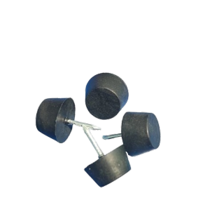 Đế đinh đầu bằng màu đen nút đinh nhựa chân ghế chống trầy sàn nhà bán 1 bịch 0.5kg