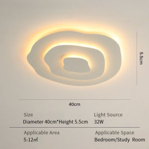 Living Room Lamp Modern Nordic Minimalist Lighting Creative Minimalist Irregular Cloud Art Bedroom Lamps Hall Ceiling Light