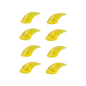 SALTBLOOM 8pcs Epoxy Animal Fursuit Claws Accessories Multicolor Pointed/Obtuse DIY Animal Paw Accessories Cute Cos Porps Furry Claws Nails Cosplay Costume Accessories