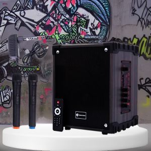 SPEAKER BLUETOOTH BASS ADVANCE ORIGINAL SPEAKER BLUETOOTH BASS QS-1285H FREE MIC + REMOTE CONTROL TERMURAH