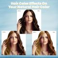 Black Hair Dye Shampoo 3 in 1 for Gray Hair, Hair Color Shampoo for Women and Men, Instant Shampoo Hair dye-100% Grey Hair Coverage (16.9 Fl oz). 