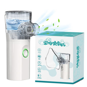 ⭐️【Local warehouse+COD】⭐Portable Pet Nebulizer - Handheld Inhaler Machine for Cats & Dogs Veterinary-Grade Breathing Treatment Device with Adjustable Mist Quiet Asthma & Respiratory Relief (USB Rechargeable)