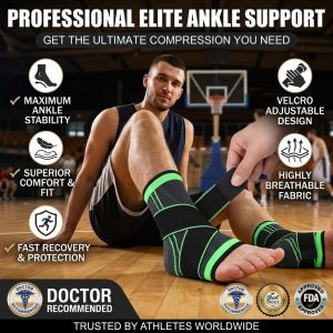 Ankle Support Compression Sleeve Sports Strap Warm Brace Outdoor Sports Gear