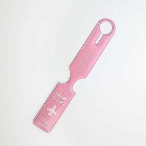 MyL Bag Luggage Tag tas troli perjalanan label anti hilang daftar identifikasi tag boarding pesawat tag bagasi gantungan koper travel pvc