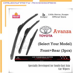 【Shop the Look】 DriveDynasty for AVENZA MPV Car Window Wipers Bundle from Kuapo wifer