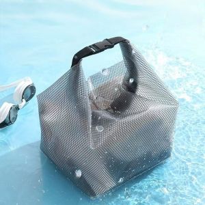 Waterproof Foldable Storage Bag for Gym Swim Bathroom Large Capacity Drawstring Travel Organizer for Men Women Outdoor