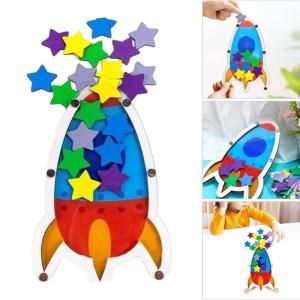 Tên Lửa Sao phần thưởng lọ trẻ em lớp học phần thưởng lọ động lực phần thưởng lọ tích cực hành vi phần thưởng lọ