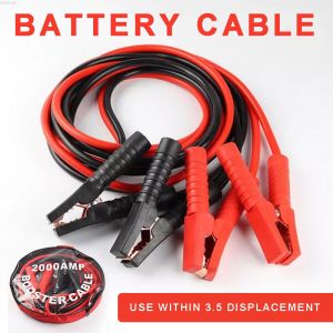 AUTOFun 4M 2000A Car Battery Jump Leads Cable Jumper Emergency Power Starter Booster
