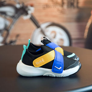 Prikol Kekinian Fashion Sepatu Sneaker Anak Terbaru FLEX ADVANCE Ringan Sepatu Sneakers Anak Laki Laki Lari Olahraga Outdoor Murah Model Velcro Kets Casual Bernapas Lentur 018