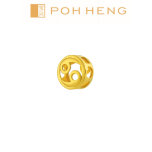 Poh Heng Jewellery 22K Cancer Charm Pendant in Yellow Gold[Price By Weight]