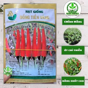 Hạt Giống Ớt Hiểm Lai F1-Red Sky 88 ĐỒNG TIỀN VÀNG (Gói 5gr)