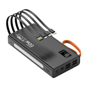 WANKEI LENTIVEN Powerbank 60000 mAh 4 USB Fast Charging W66