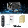 XGODY Gimbal 5 Native 1080P Smart Portable Projector 10000 Lumen Support Screen Mirroring 4K Decoding 180° Rotation Automatic Keystone Home Theater. 